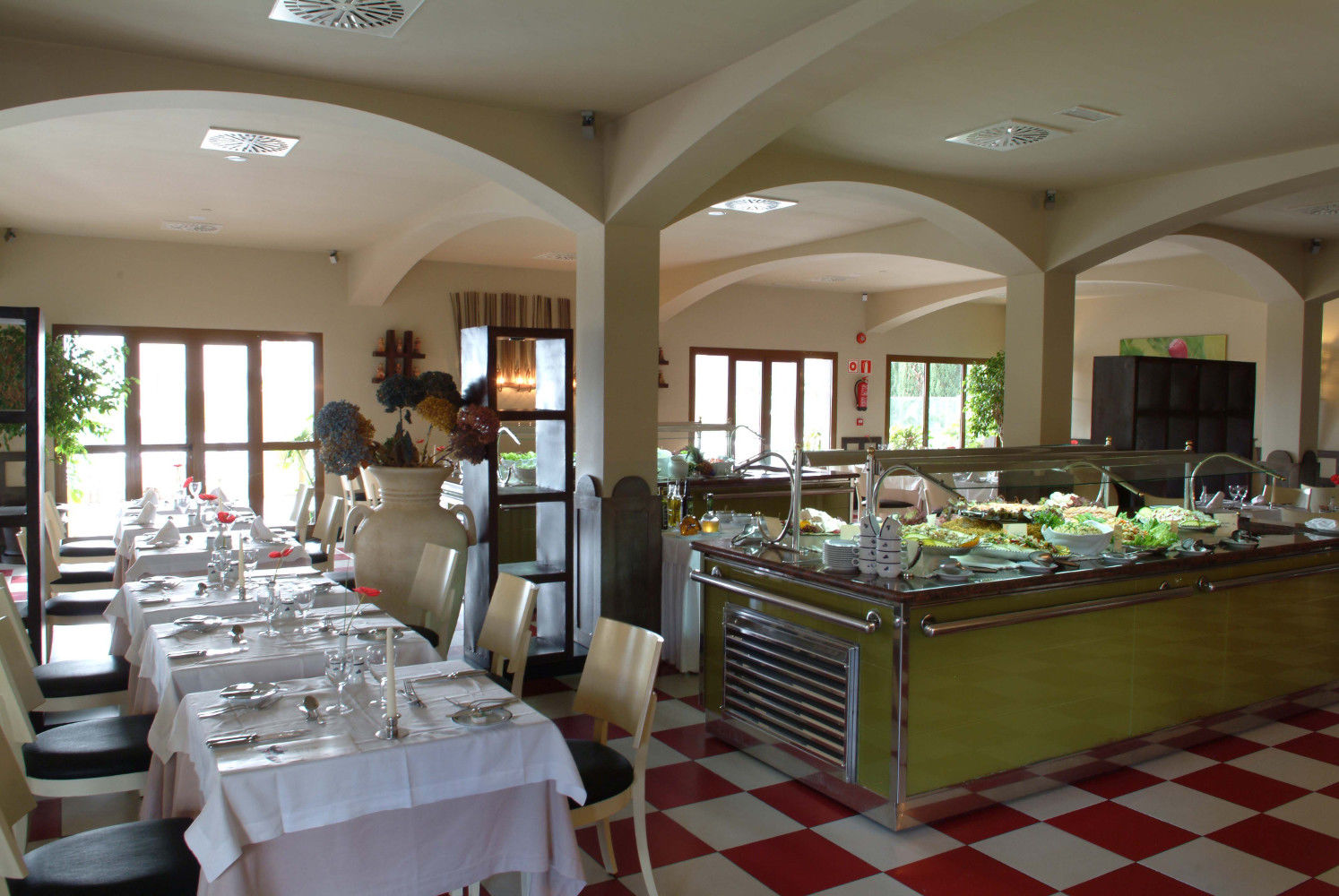 Lopesan Villa Del Conde Resort & Thalasso Meloneras Restoran gambar Restaurant in the hotel
