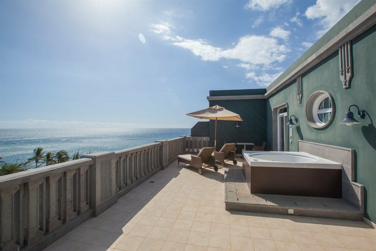 Lopesan Villa Del Conde Resort & Thalasso Meloneras Luaran gambar Rooftop terrace
